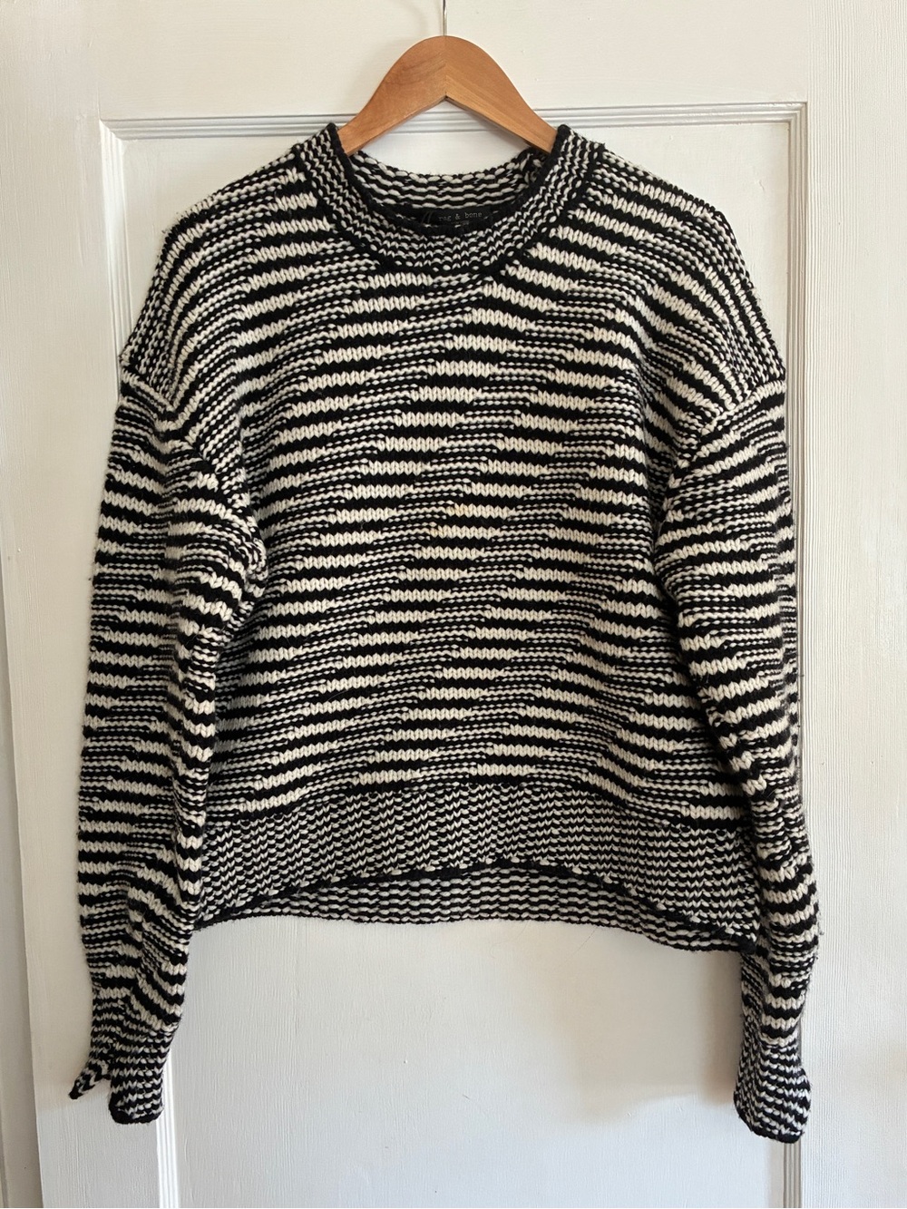 Rag & Bone Willow chunky wool crewneck sweater
